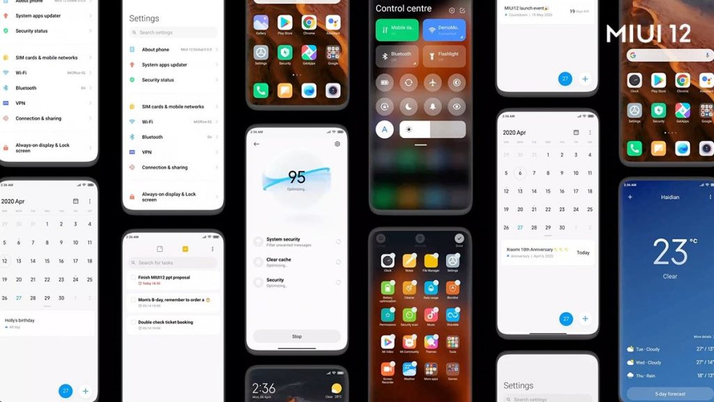 شاومي مي 11 اكس وبوكو اف 3 يحصلان على واجهة MIUI 12.5 الإصدار المحسن