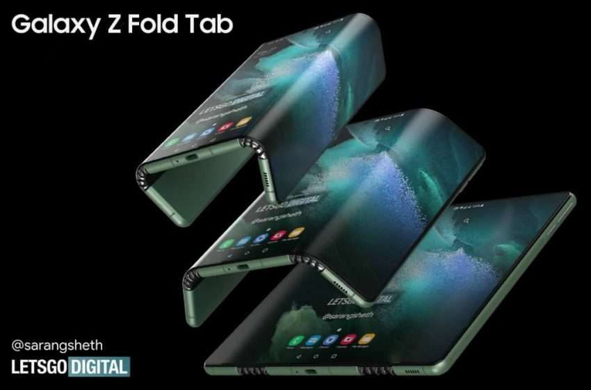 سامسونج جالكسي زد فولد تاب Galaxy Z Fold Tab تسريب صور أول تابلت قابل للطي 3 سامسونج جالكسي زد فولد تاب Galaxy Z Fold Tab تسريب صور أول تابلت قابل للطي