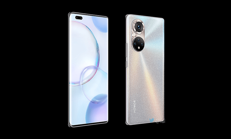 هونر 50 برو - Honor 50 Pro يظهر في صور تكشف الواجهة الأمامية 1 هونر 50 برو