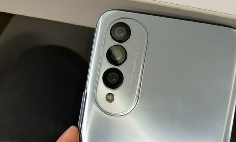 هونر اكس 20 – Honor X20 أول نظرة على التصميم في صورة حية مسرّبة 1 هونر اكس 20