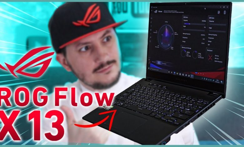 لابتوب اسوس روج Asus ROG Flow X13 معاينة أنحف لابتوب ألعاب 1 ROG Flow X13