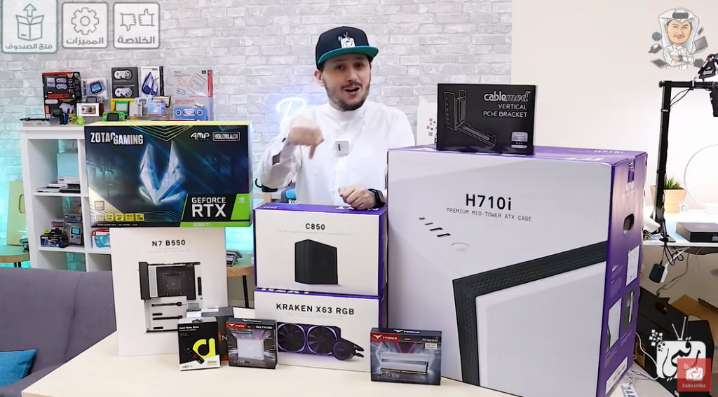 تجميع كمبيوتر العاب 2021 مع تبريد أسطوري وكرت RTX 3080 Ti | تحفة من NZXT 2 تجميع كمبيوتر العاب 2021 مع تبريد أسطوري وكرت RTX 3080 Ti | تحفة من NZXT