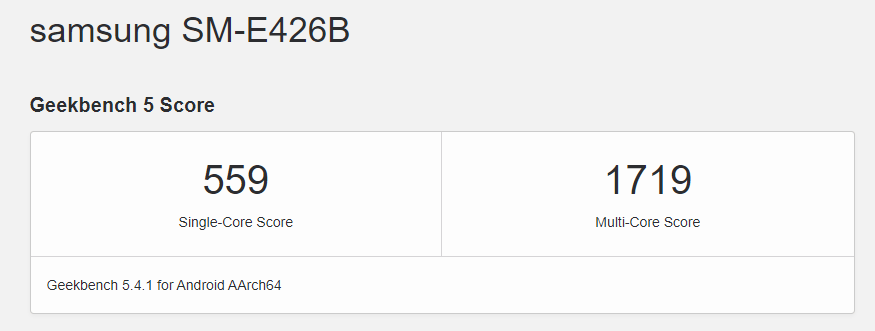 مواصفات جالكسي اف 42 5 جي - Galaxy F42 5G تظهر على منصة Geekbench 4 مواصفات جالكسي اف 42 5 جي - Galaxy F42 5G تظهر على منصة Geekbench