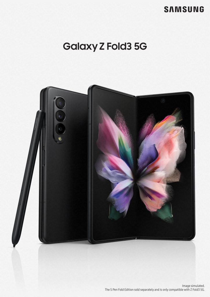 سعر ومواصفات جالكسي زي فولد 3 بديل نوت 21 - Galaxy Z Fold 3 رسميًا