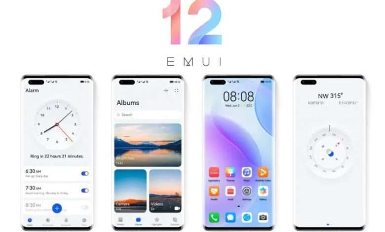 واجهة هواوي EMUI 12