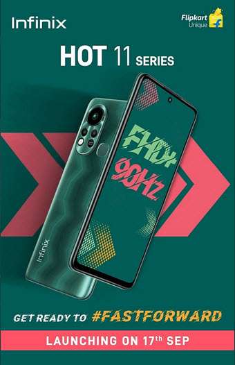 انفنيكس هوت 11 اس – Infinix Hot 11S الكشف عن موعد الإعلان