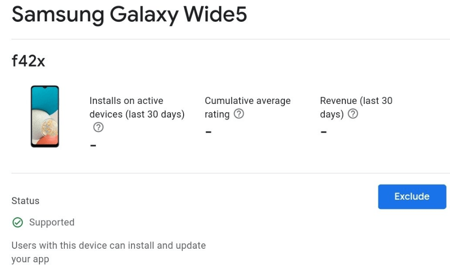 مواصفات سامسونج جالكسي وايد 5 - Samsung Galaxy Wide5 تظهر على منصة Geekbench