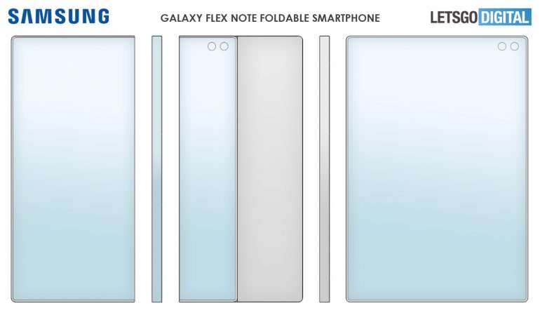 جالكسي فلكس نوت - Galaxy Flex Note براءة اختراع جديدة فهل تُرضي عشاق النوت ؟