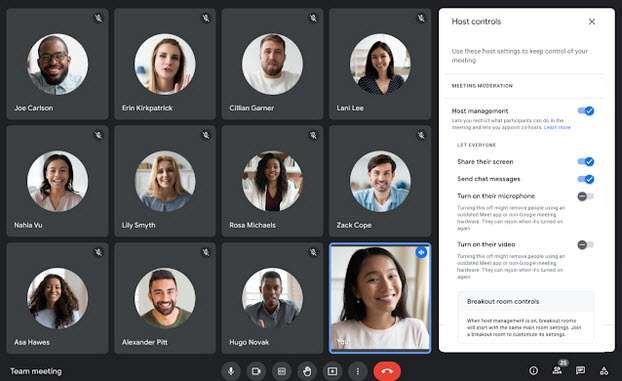 جوجل ميت - Google Meet يجلب ميزة هامة للغاية للتخلّص من المشتركين المزعجين 3 جوجل ميت