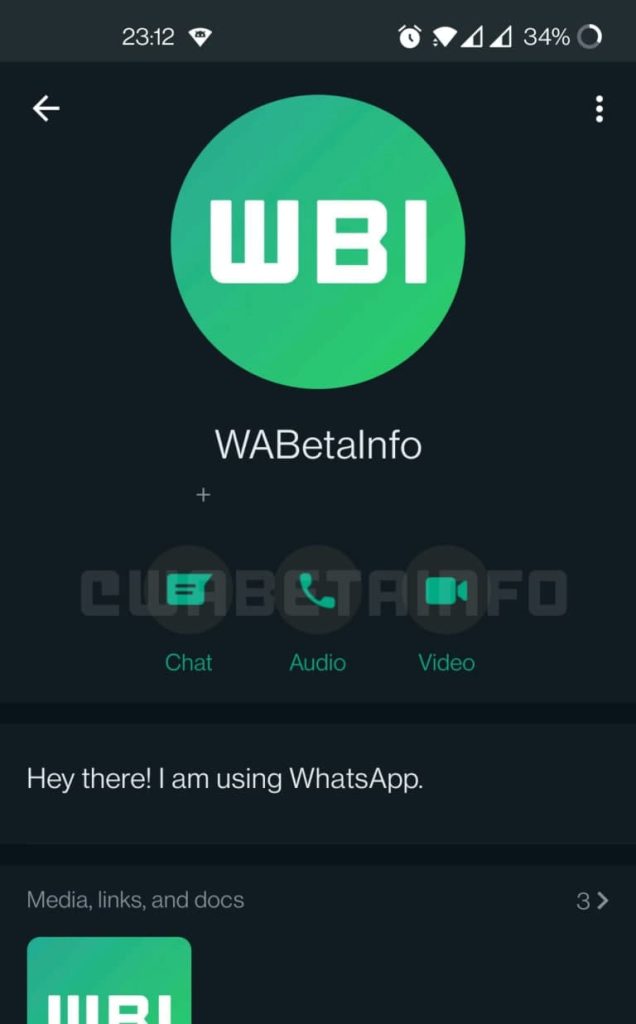 واتساب – WhatsApp سيدهش مستخدمي أندرويد بتصميم جديد ورائع لمعلومات جهات الاتصال