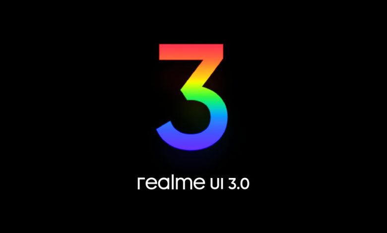 واجهة realme UI 3.0