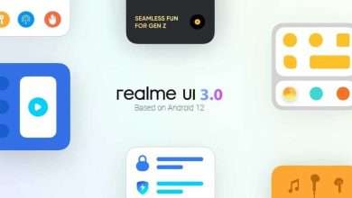 واجهة realme UI 3.0