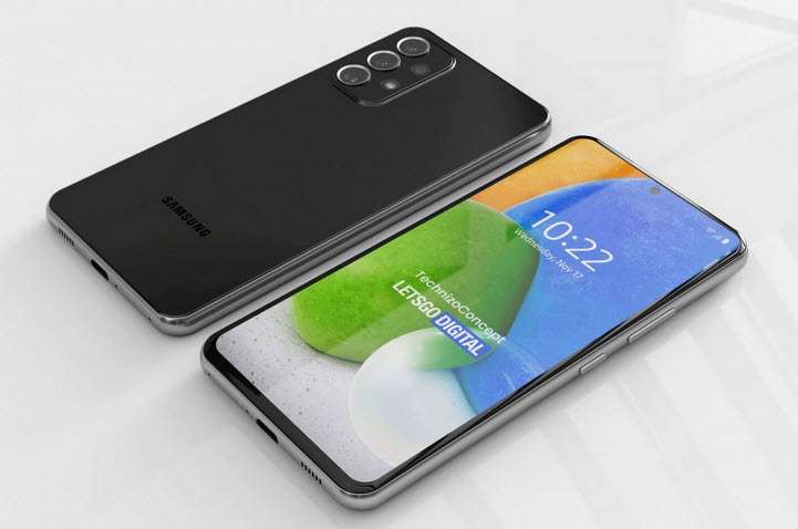 مواصفات سامسونج جالكسي اى 73 - Galaxy A73 5G تظهر مع صور جديدة وتصميم رائع