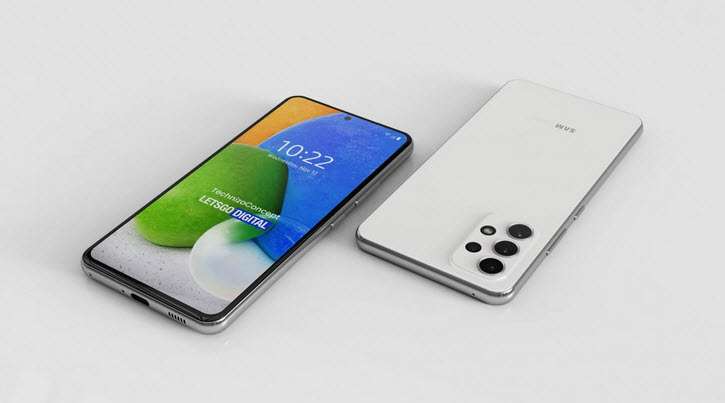 مواصفات سامسونج جالكسي اى 73 - Galaxy A73 5G تظهر مع صور جديدة وتصميم رائع