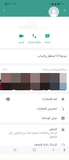 واتساب يجلب تصميمًا جديدًا ومميزات رائعة إلى صفحات معلومات الاتصال .. إليكم كيفية الحصول على التحديث؟ 4 واتساب يجلب تصميمًا جديدًا ومميزات رائعة إلى صفحات معلومات الاتصال .. إليكم كيفية الحصول على التحديث؟