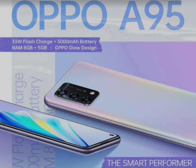 سعر ومواصفات اوبو اى 95 Oppo A95 5G نسخة LTE بأحدث التسريبات