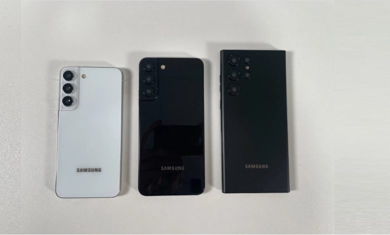 سامسونج جالكسي اس 22 - Samsung Galaxy S22 السلسلة تظهر في تسريب متجر تجزئة بريطاني!