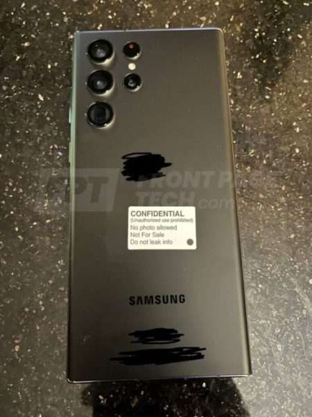 سامسونج جالكسي اس 22 الترا – Galaxy S22 Ultra سيأتي بغطاء خلفي مصنوع من مادة تستخدمها الشركة لأول مرة