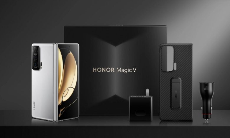 هونر ماجيك في - Honor Magic V أنحف هاتف قابل للطي في العالم 1 هونر ماجيك في