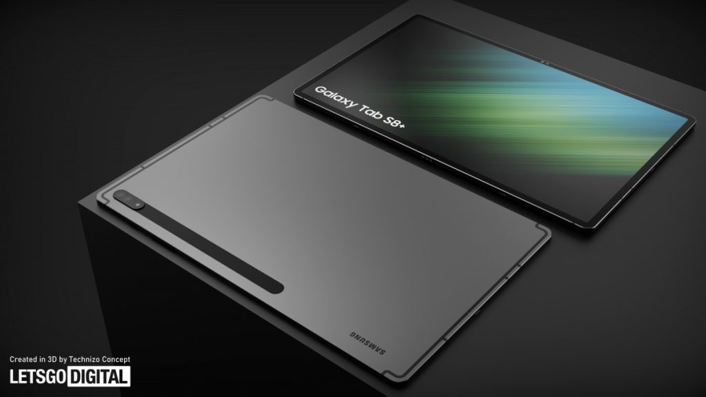 سامسونج جالكسي تاب اس 8 بلس - Galaxy Tab S8 Plus يظهر في صور عالية الدقة