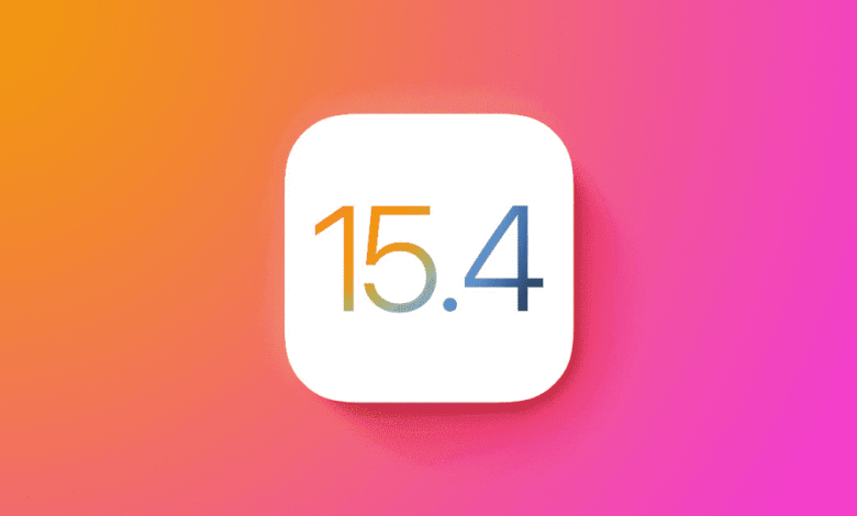 تحديث iOS 15.4