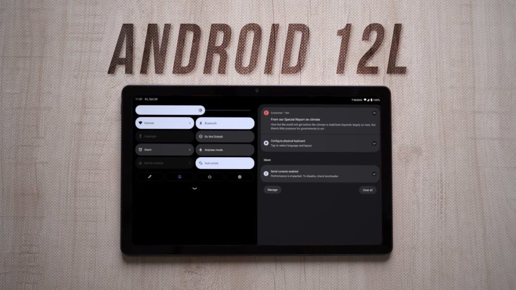 اندرويد 12 ال – Android 12L الإصدار التجريبي الثاني متاحًا الآن للأجهزة المؤهلة