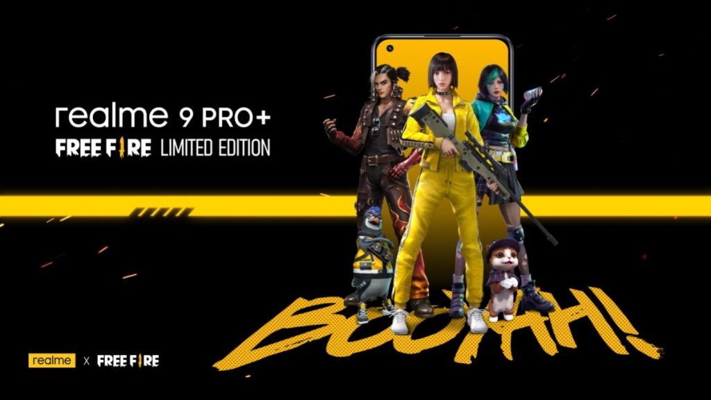 ريلمي 9 برو بلس – realme 9 Pro Plus نسخة فري فاير الخاصة قادمة لعشاق اللعبة قريبًا