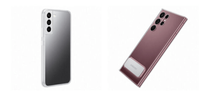 سامسونج جالكسي اس 22 - Galaxy S22 تصميم هواتف السلسلة تظهر في صور لأغطية الحماية