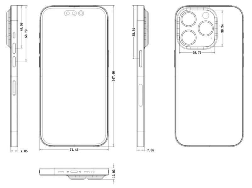 ايفون 14 برو ماكس - iPhone 14 Pro Max صور مسرّبة تكشف مفاجآت في التصميم الخلفي!