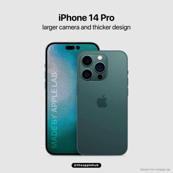 ايفون 14 برو ماكس - iPhone 14 Pro Max صور مسرّبة تكشف مفاجآت في التصميم الخلفي!