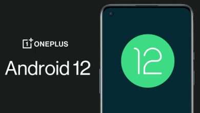 اندرويد 12 وواجهة OxygenOS 12