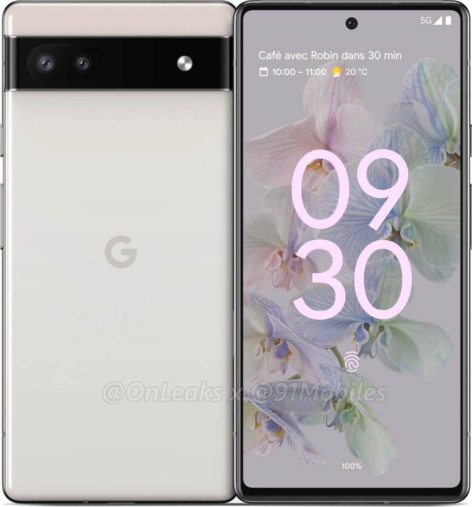 جوجل بكسل 6 اى Google Pixel 6a يظهر في صور حية تكشف التصميم والمواصفات