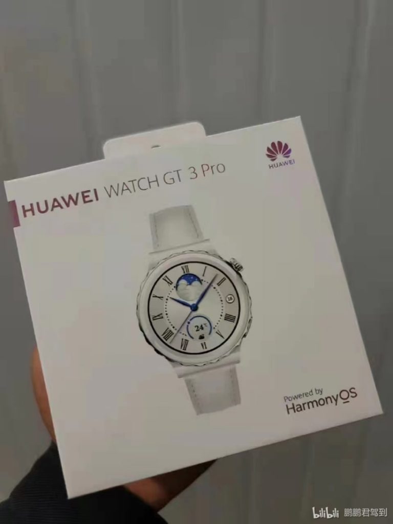هواوي واتش جي تي 3 برو – Huawei Watch GT 3 Pro كشف تصميم الساعة لأول مرة في صور حيّة قبل الإطلاق