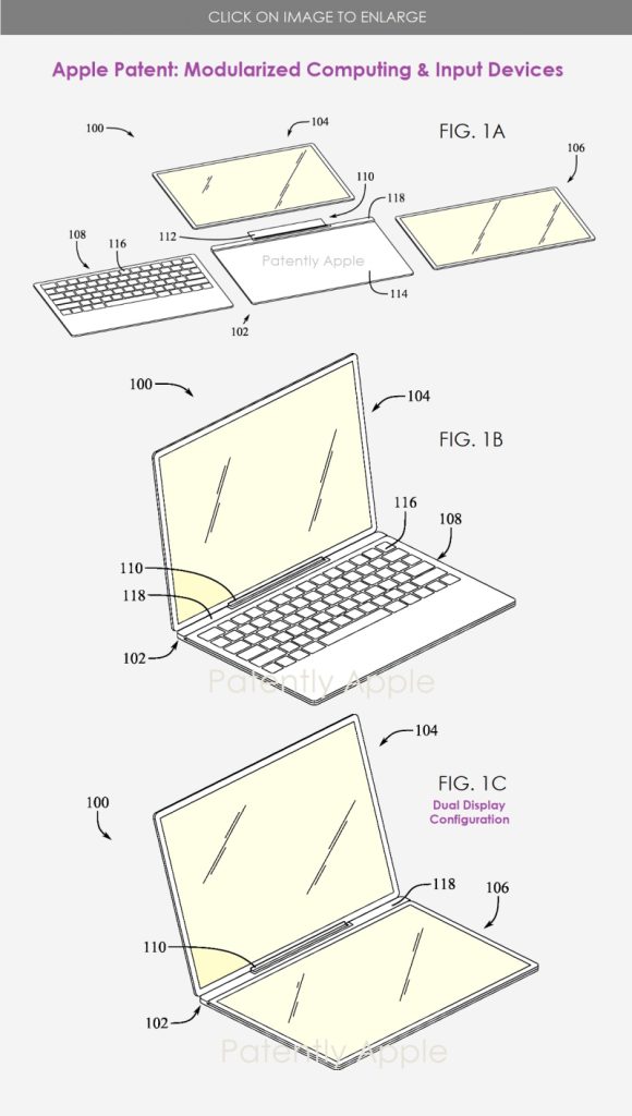 أبل تسجّل براءة اختراع لوحة مفاتيح بمفصلة تدعم تحويل الآيباد إلى جهاز MacBook