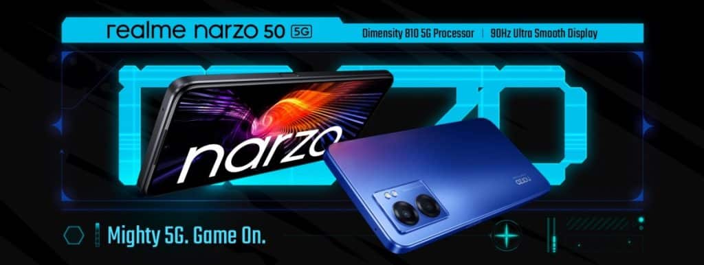 سعر ومواصفات ريلمي نارزو 50 - realme Narzo 50 5G رسميًا