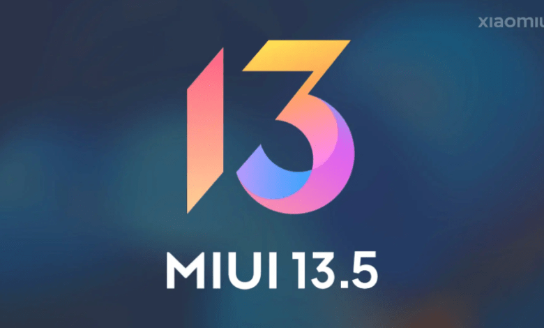 واجهة MIUI 13.5