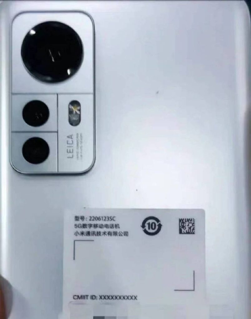 شاومي 12 اس – Xiaomi 12S تسريب خيارات الذاكرة والتخزين لجميع هواتف السلسلة