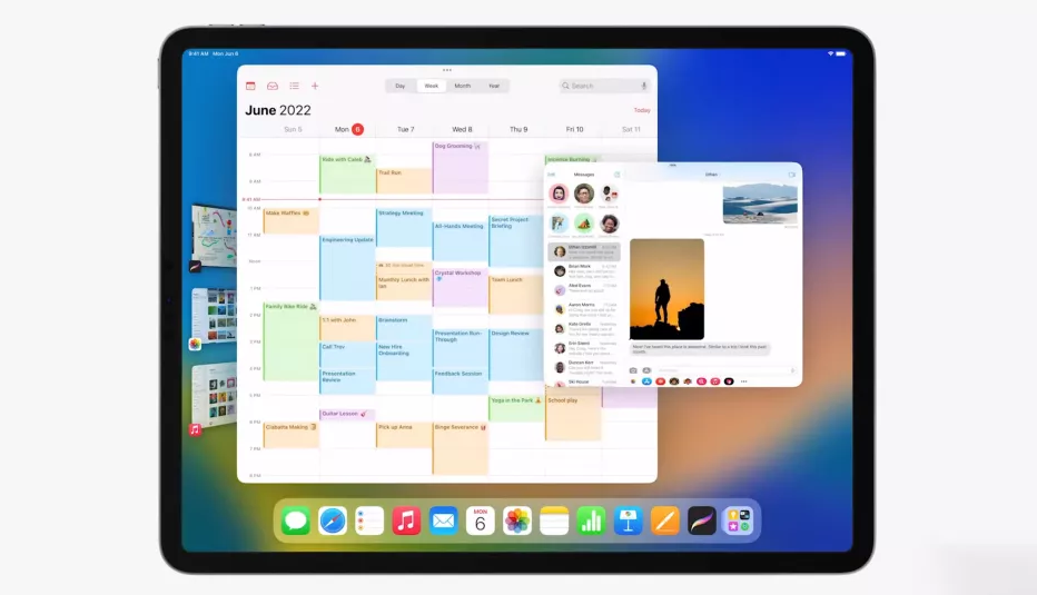 نظام iPadOS 16