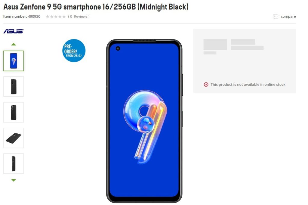 اسوس زين فون 9