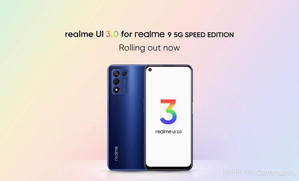 تحديث Realme UI 3.0