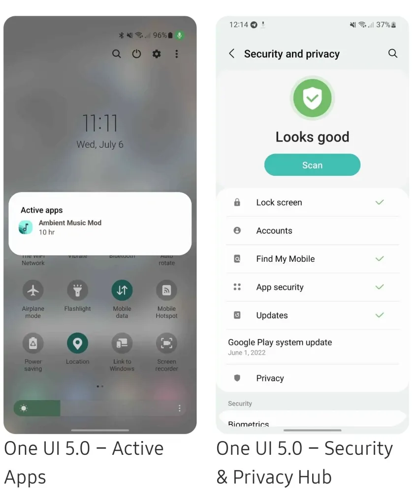 واجهة One Ui 5.0