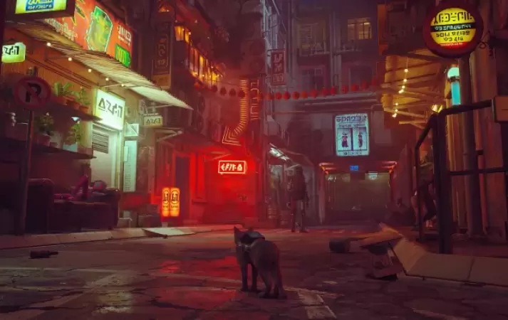 لعبة stray