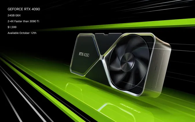 كرت الشاشة RTX 4090 و RTX 4080