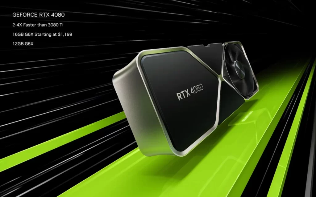 كرت الشاشة RTX 4090 و RTX 4080