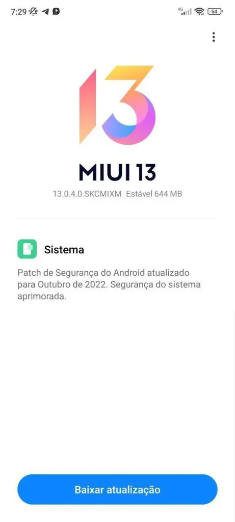 تحديث MIUI 13