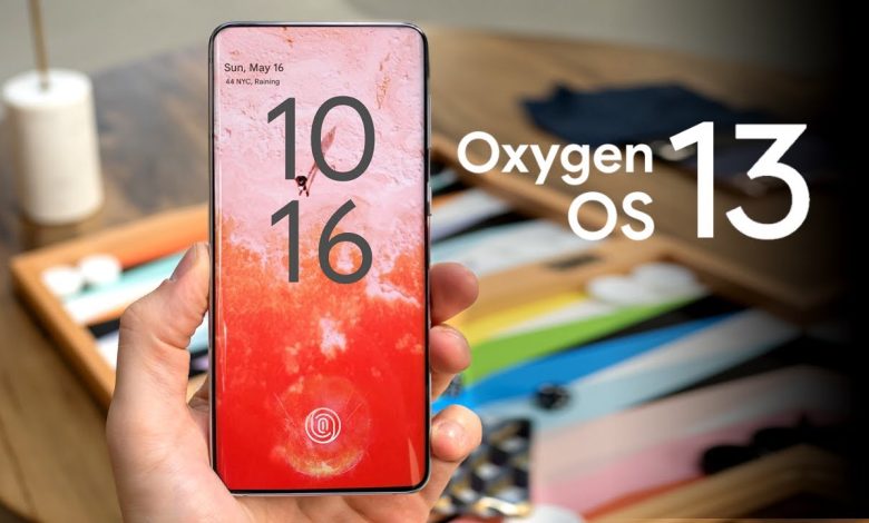 واجهة OxygenOS 13