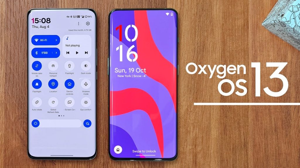 واجهة OxygenOS 13