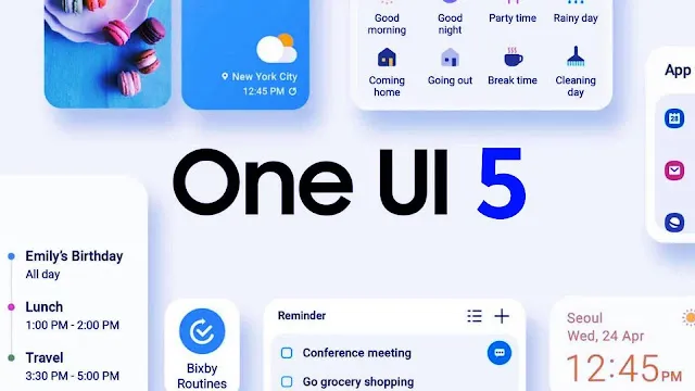واجهة سامسونج One UI 5
