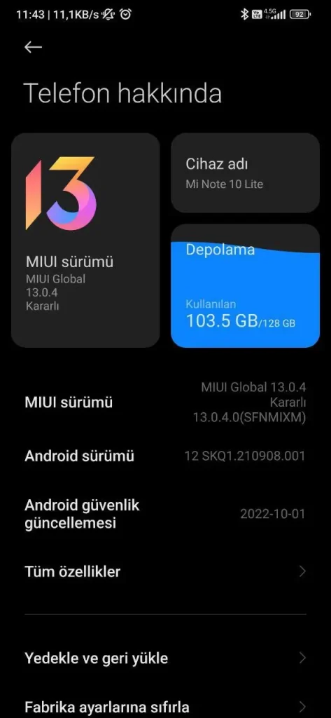 تحديث MIUI 13