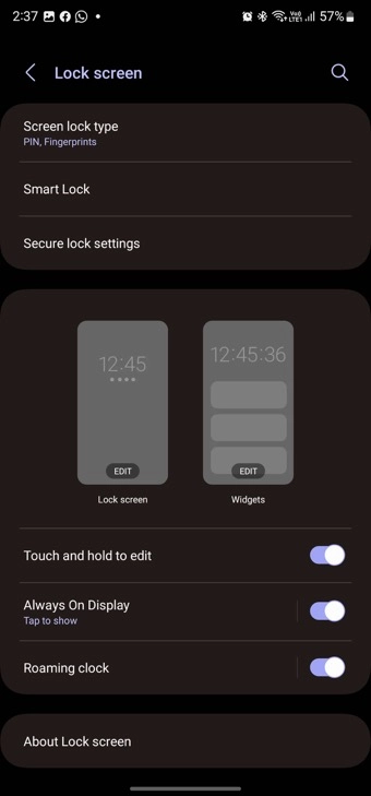 واجهة سامسونج One UI 5